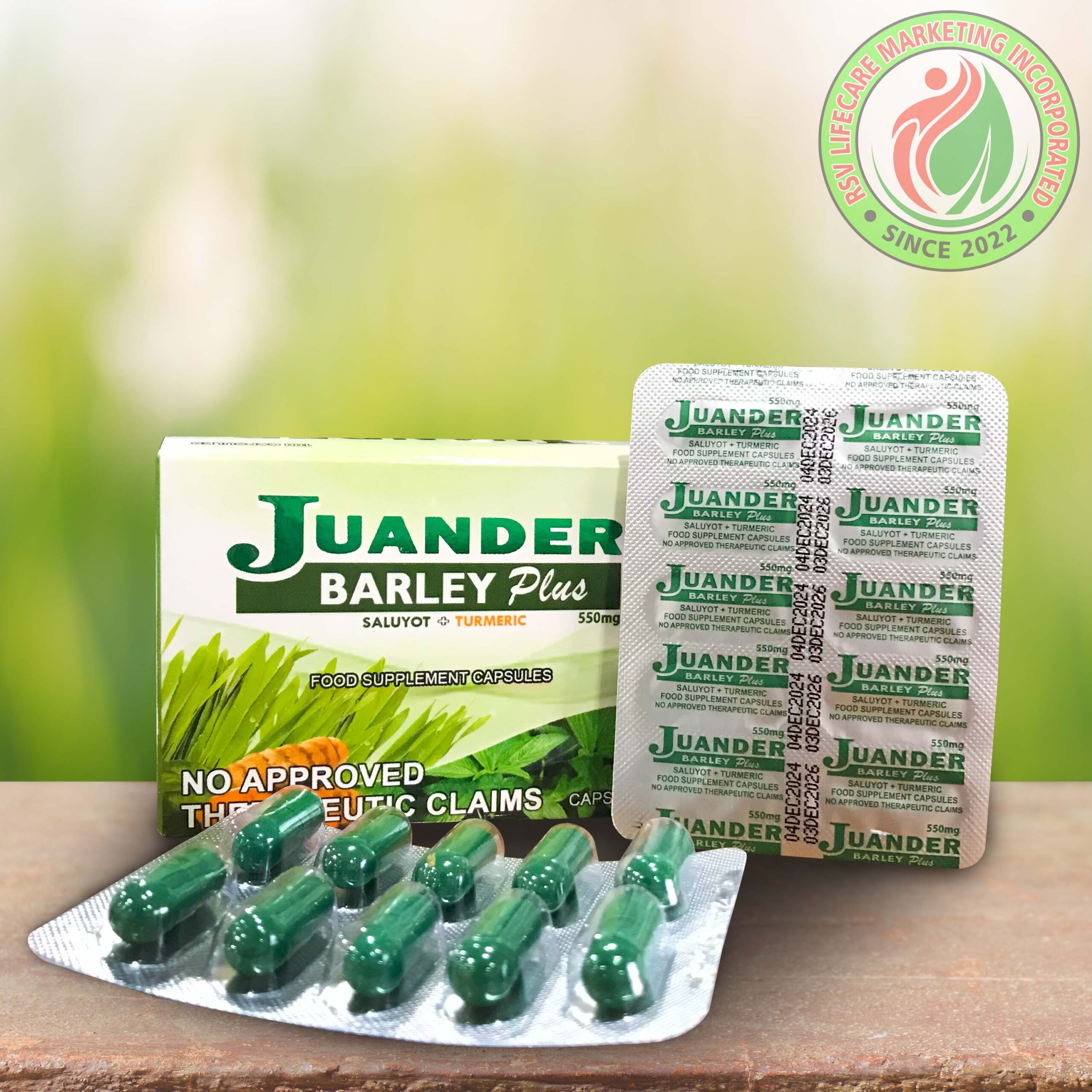 JUANDER BARLEY PLUS CAPSULE
